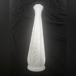 Vintage Hoosier Milk Glass Vase